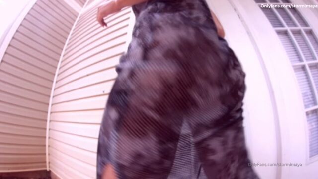fucktoy Sweating slim Stormi Maya leak xxx