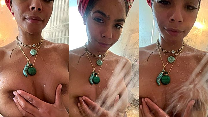 naked Helayna Marie showering onlyfans leak