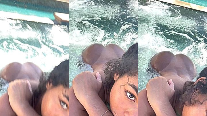 sexy stepsis Helayna Marie inside bubble water naked onlyfans