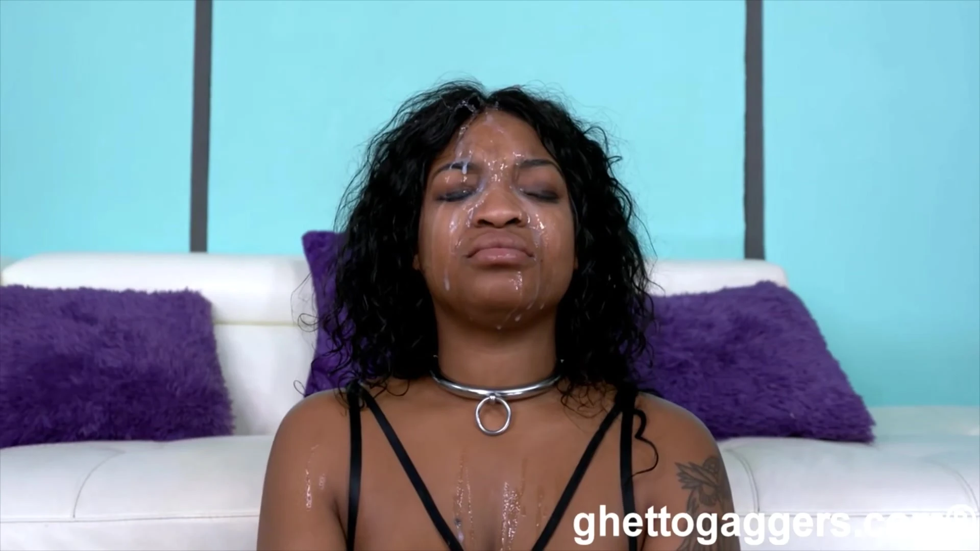 helpless ebony slut pinned down and used without mercy,ghettogagger blowjob video