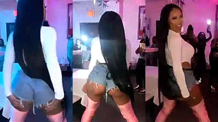 leaked onlyfans twerk tease video of Alexis sky’s booty bouncing just for you