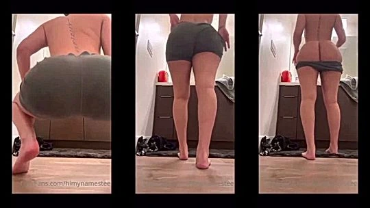 my ass can’t stop moving to the beats, Himynamestee’s onlyfans leak ass tease
