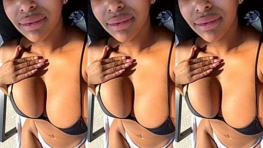 leaked video of american onlyfans model Jaaden Kyrelle shows her big tits…….