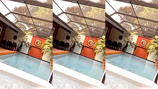 hot model Jaaden Kyrelle leaked video of her shaking her gyatt in the pool