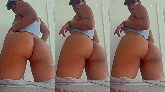freaky sexy hot american bitch Jaaden Kyrelle shake her big sexy ass in this video