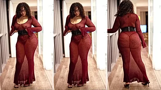 Busty onlyfans model Gem Jewels shows of her sexy body in lingerie