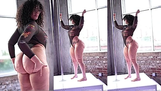 naughty american busty babe Gem Jewels strpe and shakes her big ass