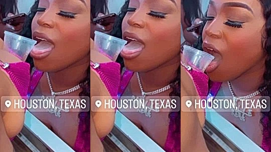 naughty onlyfans model Indialove drink from her slitty bitch boobs