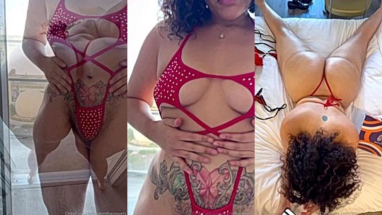 ebony sxy model  Gem Jewels recorded a private video of her shaking her big sey ass for you