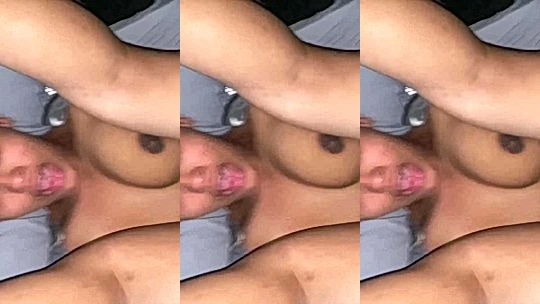 horny slut Jaaden Kyrelle lays back on the bed and gets her wet pussy fucked hard till she cums, leaked sextape