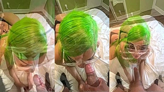 nasty hot sexy hot doll goes on her knees givig the best slow sloppy head , Gem Jewels sucking BBC video