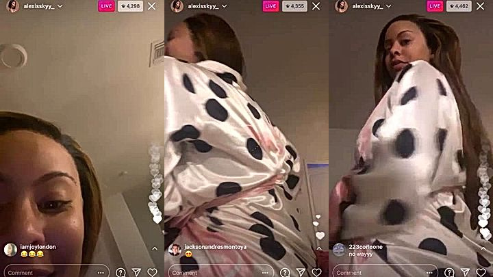 freaky slut Alexis sky’s booty claps you can feel through the screen