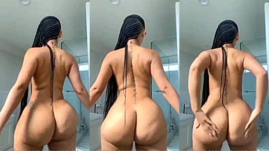 wild babe Himynamestee slow ass twerk naked just the way you like
