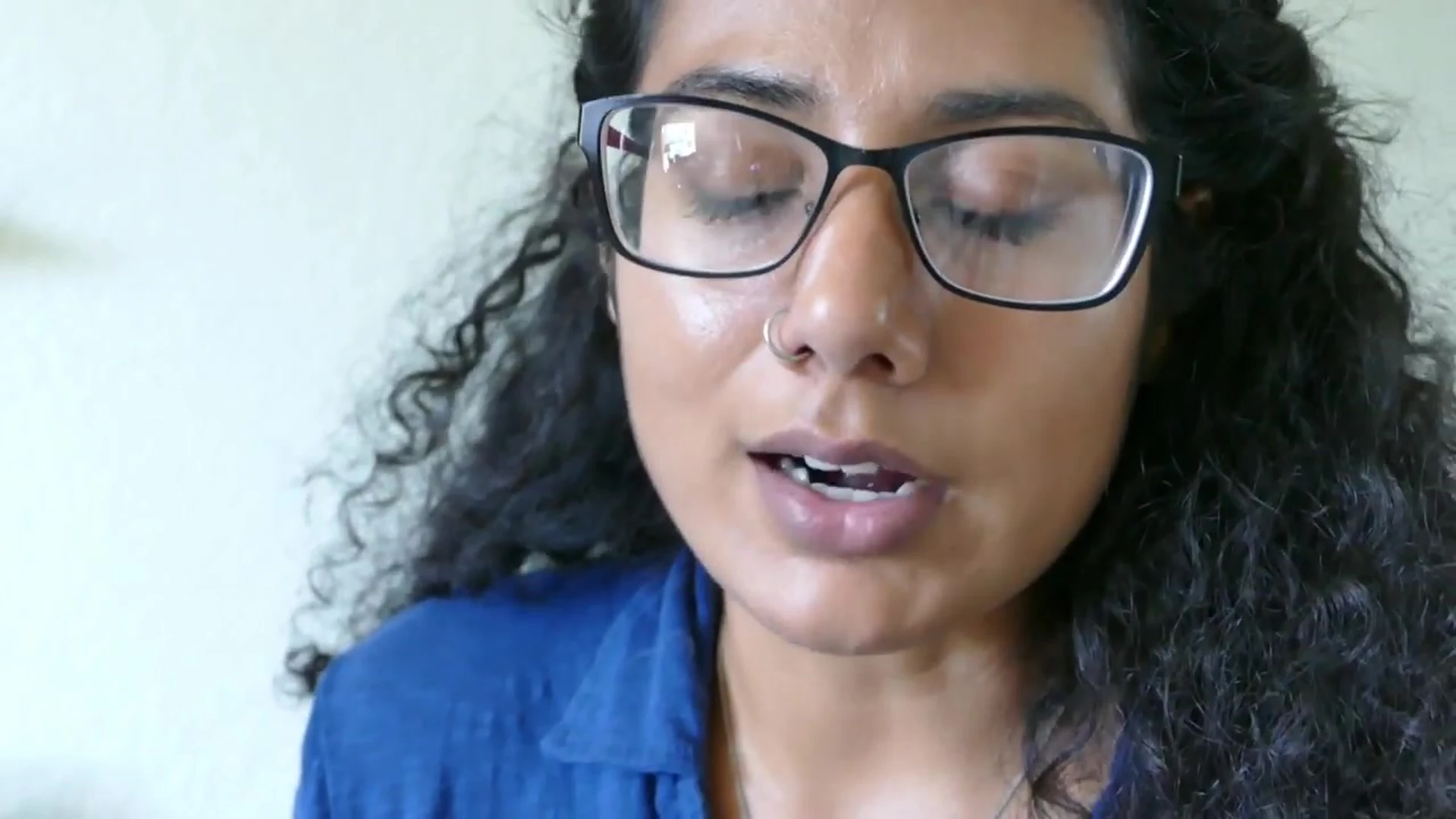 Indialove gets cum facials allover her face