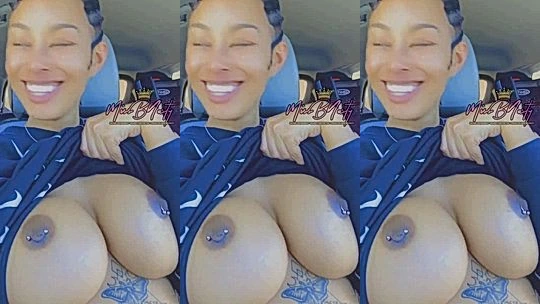 onlyfans leak bitch MissBNasty flashing those greasy tits on your face youll love it leaked onlyfans video