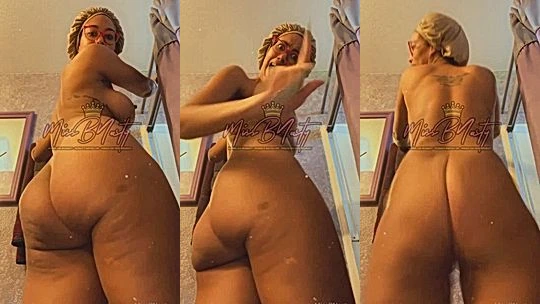 big ass bitch MissBNasty wants you to worship her ass leaked onlyfans video